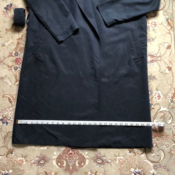 American Apparel Lightweight Vegan Silk Dylan Trench - Picture 9 of 13